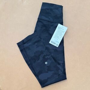 NWT LULULEMON WUNDER TRAIN HIGH-RISE TIGHT 25" Heritage 365 Camo Deep Coal Multi